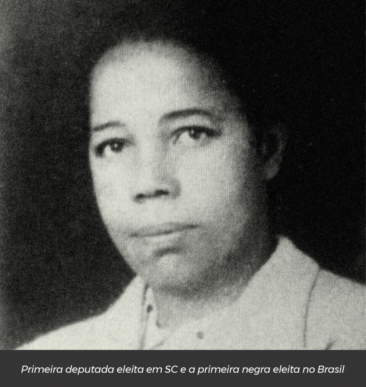 Antonieta de Barros foi a primeira deputada estadual negra do Brasil – Foto: Divulga&ccedil;&atilde;o Fl&aacute;via Person/ND