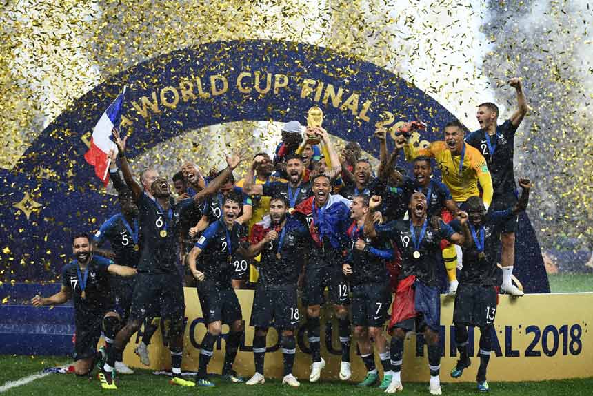 Mundial 2018: França sagrou-se Campeã do Mundo