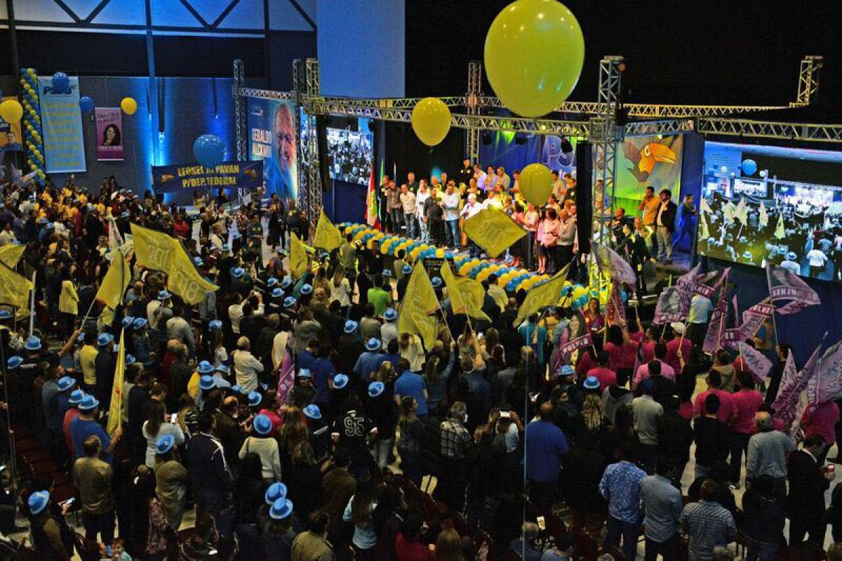 Convenção do PSDB em Joinville - Divulgação/ND