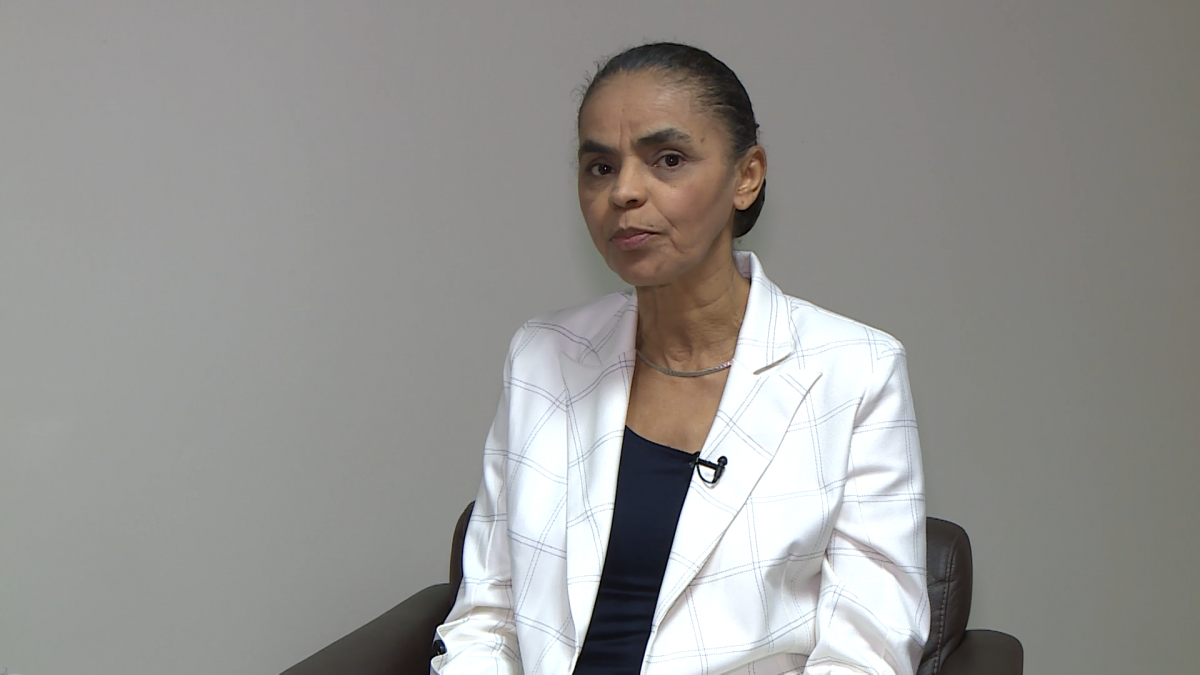 Marina Silva afirmou que o presidente Jair Bolsonaro promove um “desmonte total” na área do meio ambiente. – Reprodução/ND