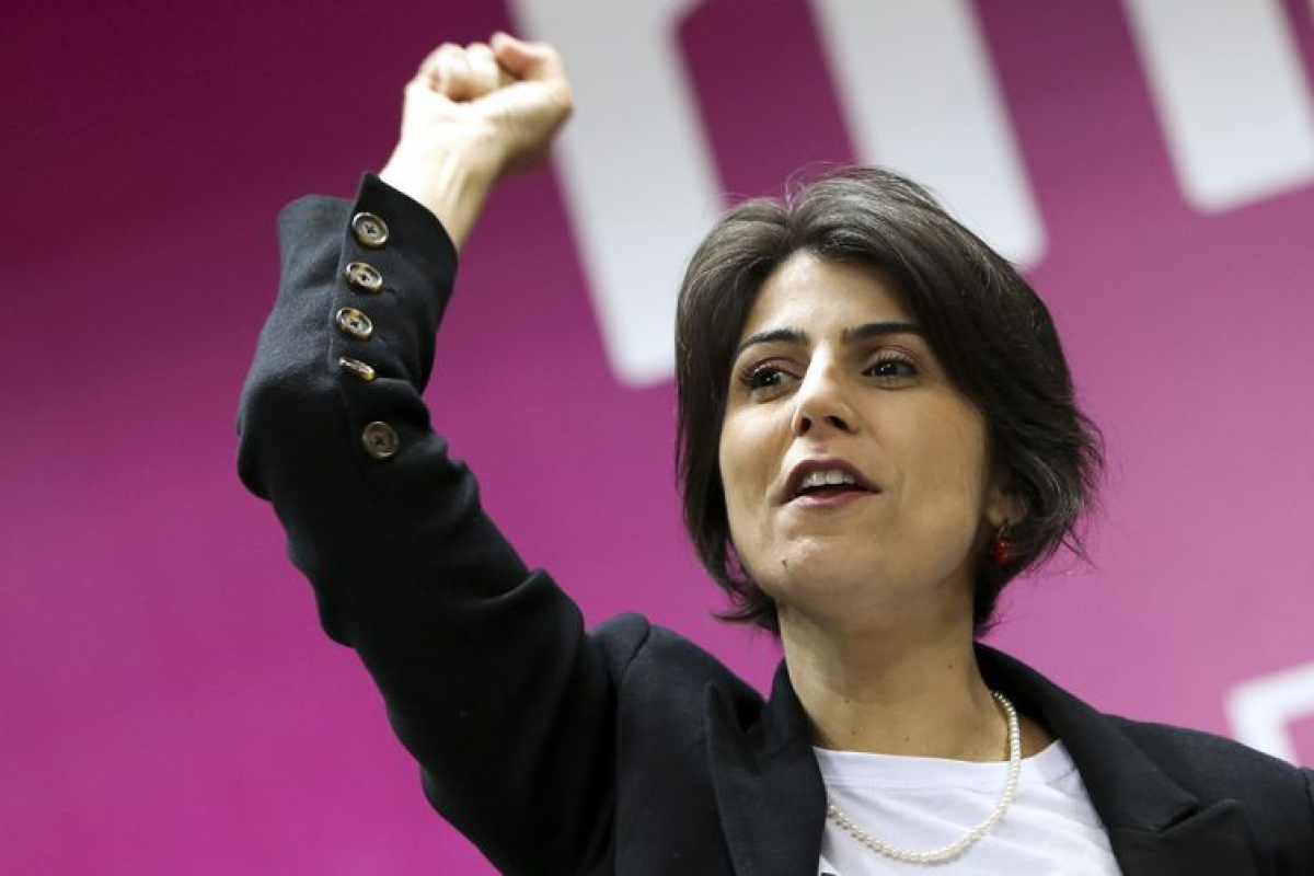 Manuela D’&Aacute;vila fez a “ponte” entre hacker e Gleen&nbsp; – Marcelo Camargo/Ag&ecirc;ncia Brasil