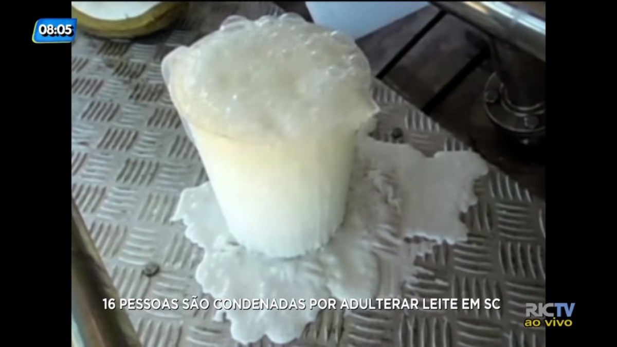 Justiça condena 16 pessoas por adulterar leite no Oeste de Santa Catarina