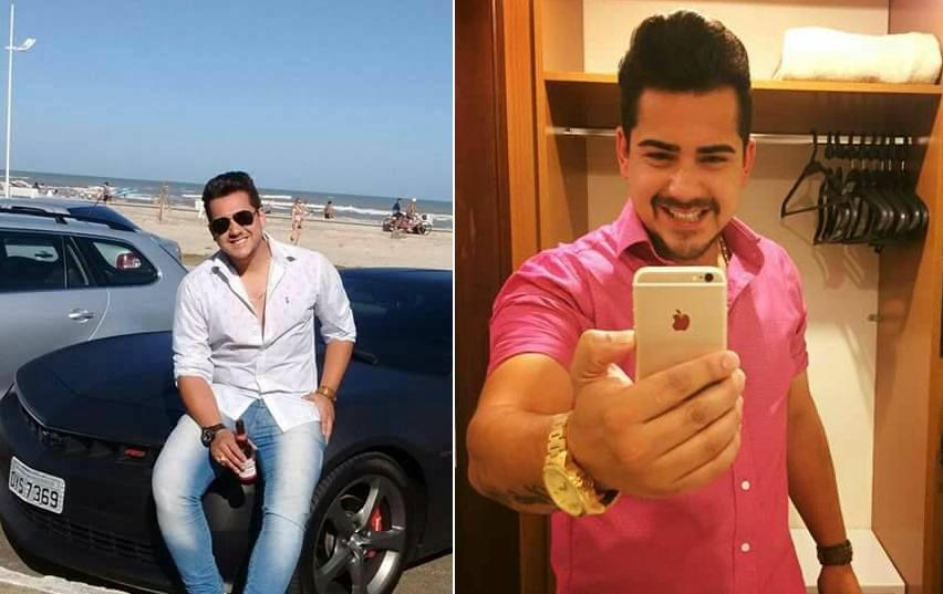 Empres&aacute;rio Jeferson Rodrigo de Souza Bueno &eacute; propriet&aacute;rio do carro e foi confirmado como o motorista na hora do acidente - Reprodu&ccedil;&atilde;o