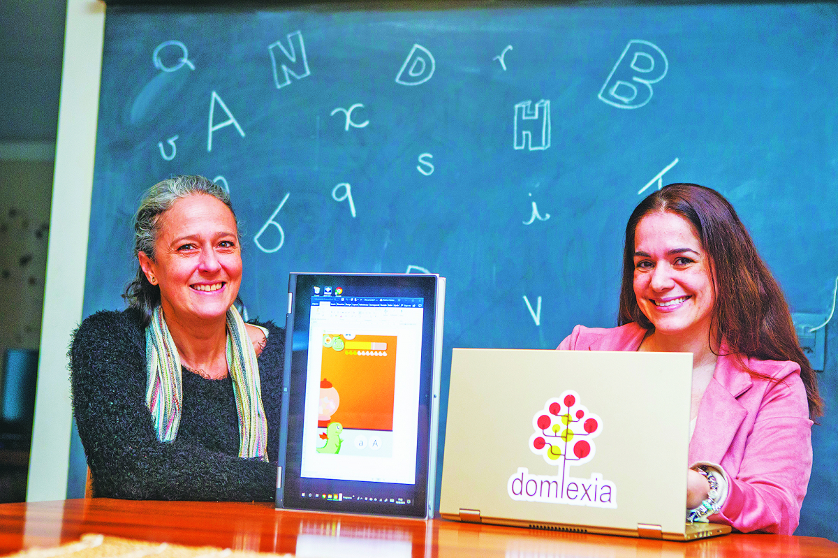 Nadine Heister e Sabrina Luz foram as criadoras do aplicativo - Flávio Tin/ND