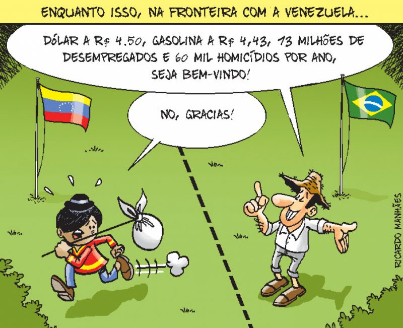 Enquanto isso, na Fronteira com a Venezuela