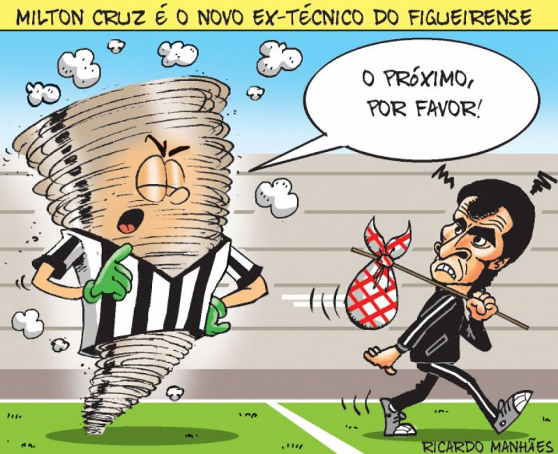 Milton Cruz é o novo ex-técnico do Figueirense