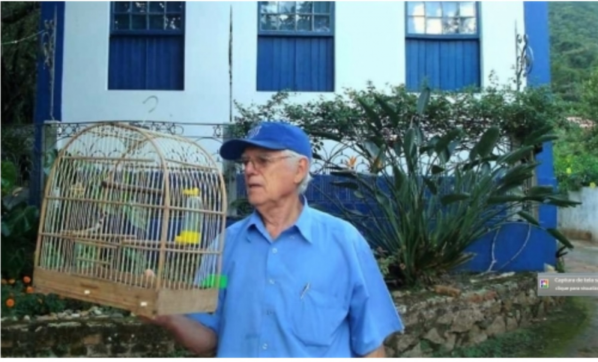 T&iacute;pico manezinho, Nereu em frente ao seu Ecomuseu do Ribeir&atilde;o da Ilha – Foto: Divulga&ccedil;&atilde;o/ND