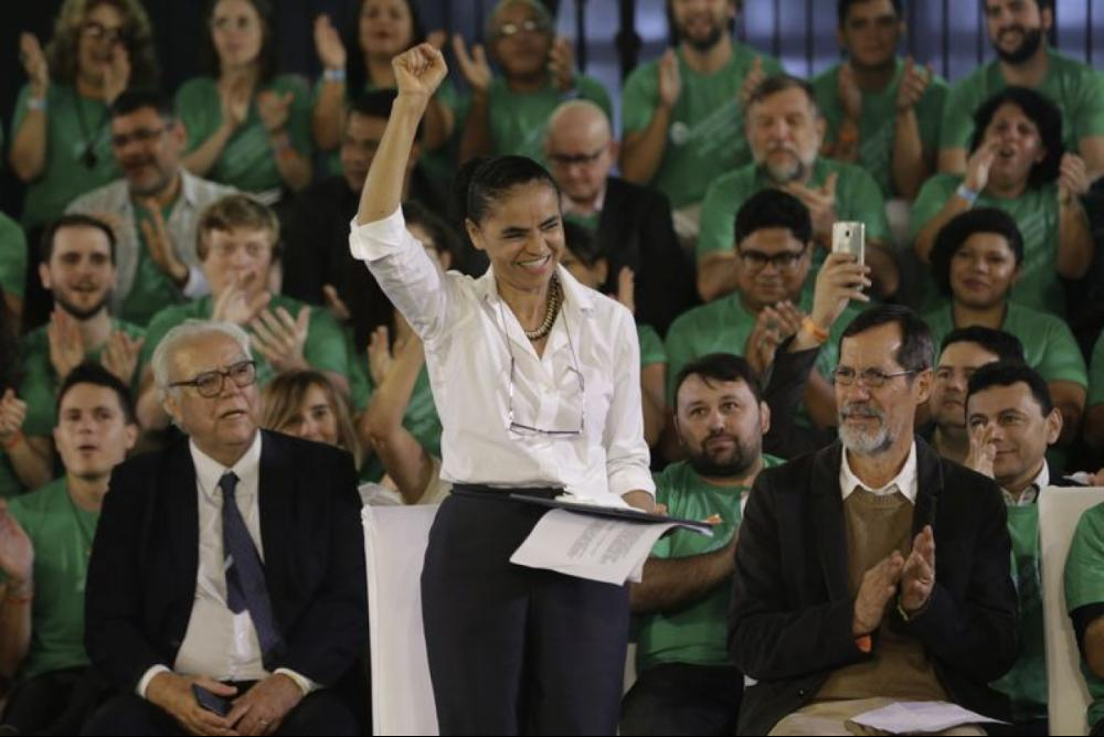 Marina Silva é confirmada candidata a presidente pela Rede - Fabio Rodrigues Pozzebom/Agência Brasil