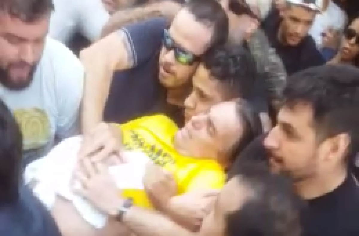 Jair Bolsonaro esfaqueado durante campanha - Reprodução