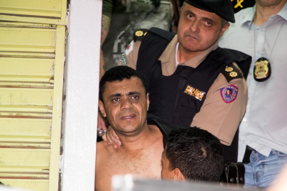 Adelio Bispo foi detido por seguran&ccedil;as e policiais em Juiz de Fora - Guilherme Leite/Folhapress