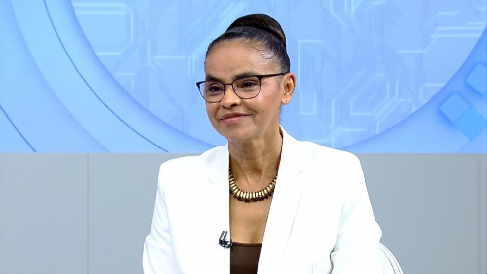 Marina Silva em entrevista na Record TV - Record TV