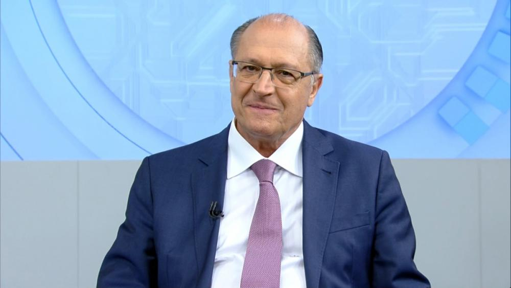 Alckmin defende a redução do número de ministérios - Record TV/Divulgação/ND