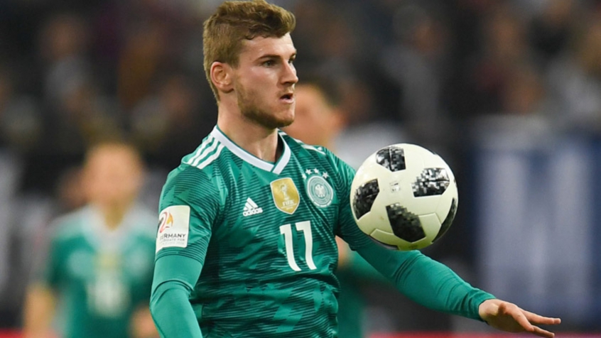 Timo Werner &eacute; mais um fora do Mundial – Foto: AFP