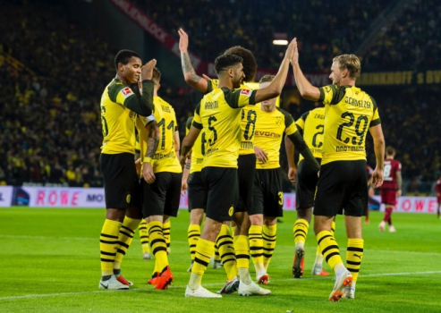 Borussia Dortmund tamb&eacute;m tem seus ganhos – Foto: Reprodu&ccedil;&atilde;o/Twitter