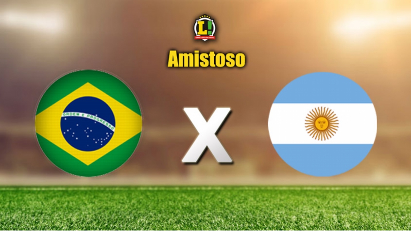 Brasil encara Argentina em amistoso no qual busca futebol