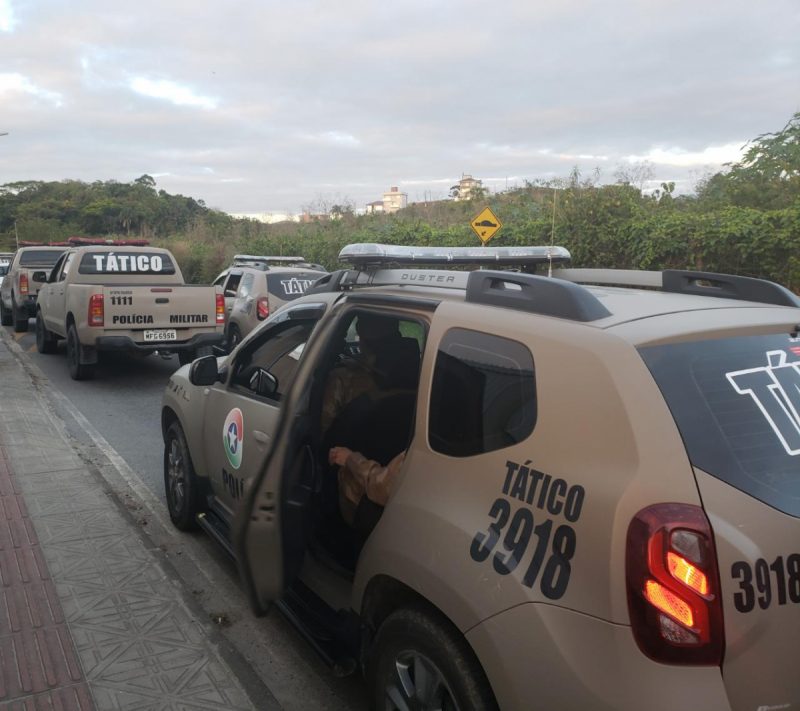 Operação foi conduzida pela equipe do Tático – Foto: Polícia Militar/Divulgação/ND