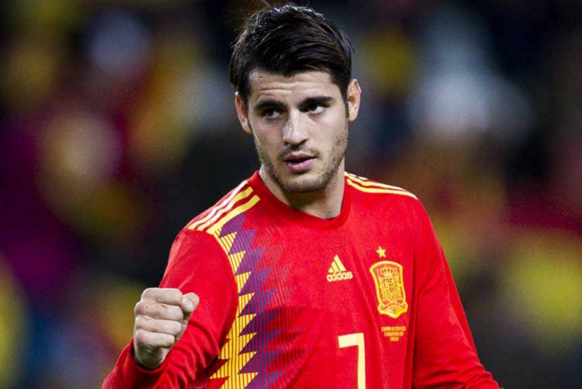 &Aacute;lvaro Morata &eacute; alvo da Ar&aacute;bia Saudita – Foto: Divulga&ccedil;&atilde;o/ND