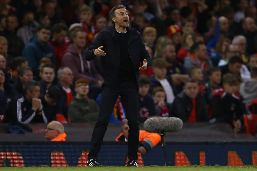 Luis Enrique deu declara&ccedil;&atilde;o pol&ecirc;mica – Foto: GEOFF CADDICK / AFP / ND