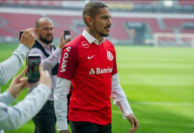 Guerrero durante apresenta&ccedil;&atilde;o no Internacional – Foto: Evandro Leal/Agencia Freelancer