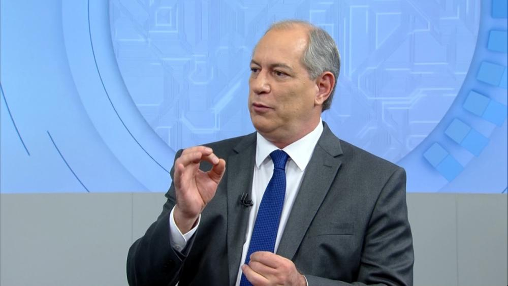 Ciro Gomes em entrevista na Record TV - Record TV