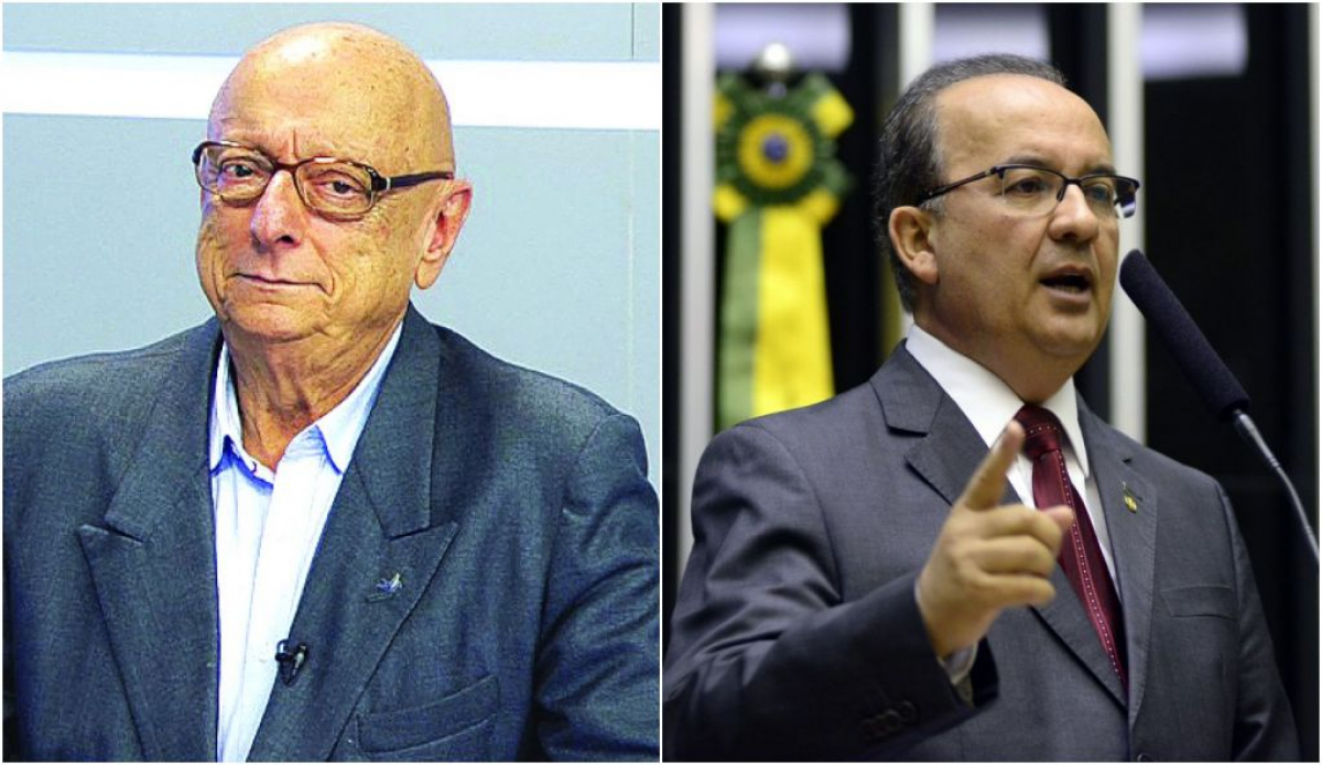 Esperidião Amin (PP) e Jorginho Mello (PR) são eleitos senadores em SC nas eleições 2018 - Divulgação/ND