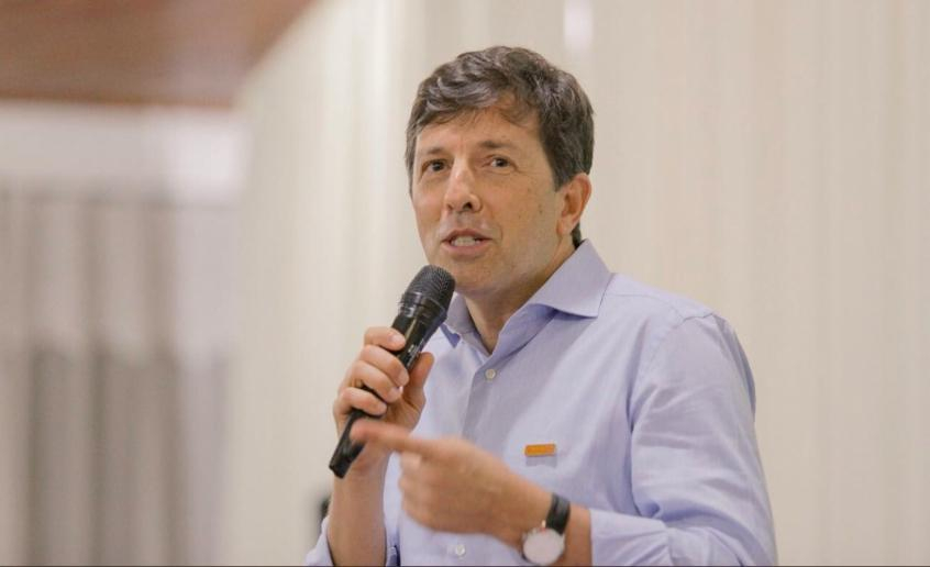 O engenheiro João Amoêdo, do NOVO, disputa uma eleição pela primeira vez (Foto: Divulgação) -