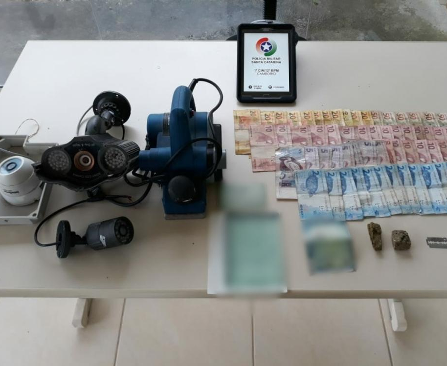 Na casa da traficante havia c&acirc;meras de videomonitoramento - Divulga&ccedil;&atilde;o/ND