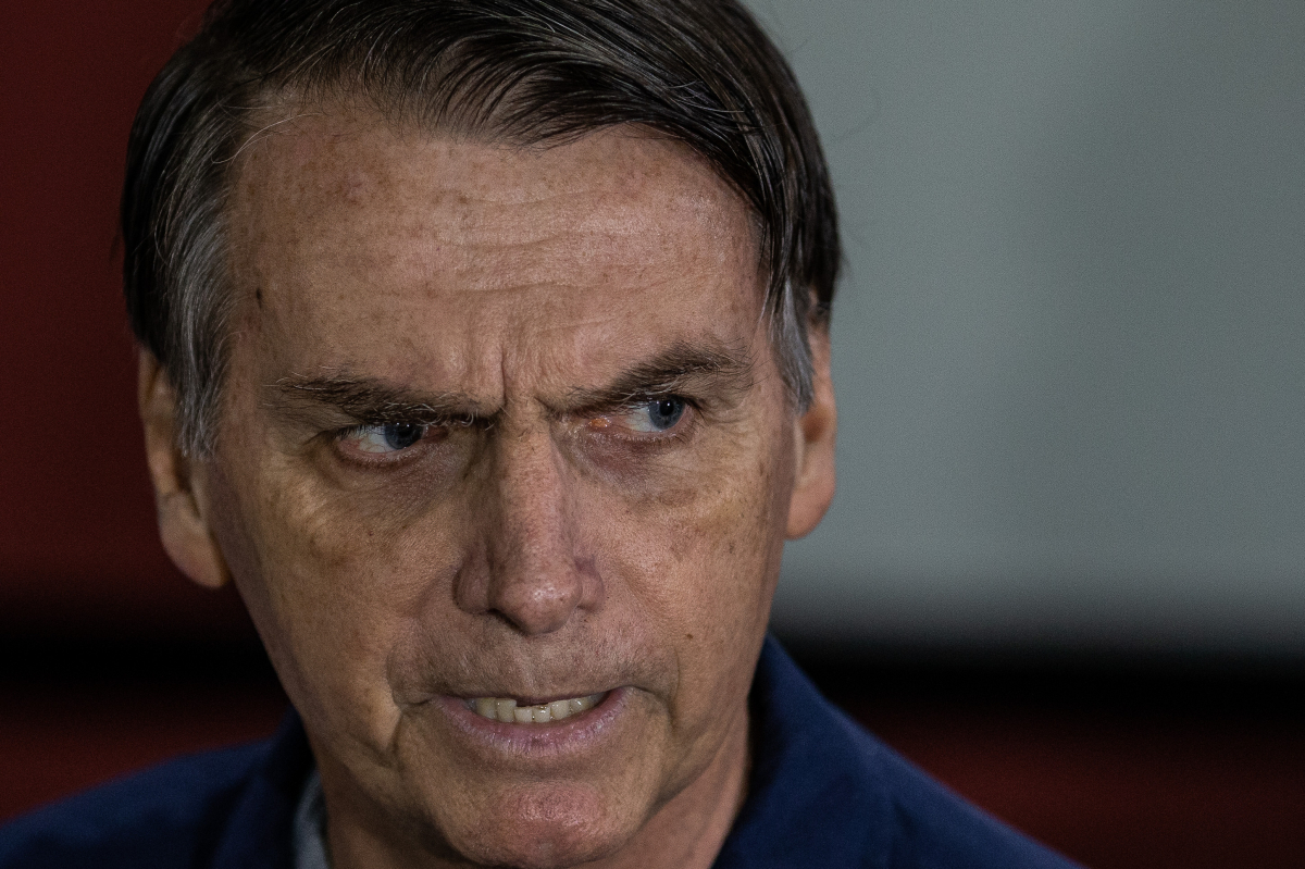 Bolsonaro ressaltou a representatividade conquistada pelo PSL no Congresso - Eduardo Anizelli/ Folhapress