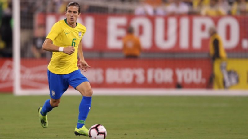 Filipe Lu&iacute;s o garoto que saiu de Jaragu&aacute; do Sul para brilhar e disputar uma Copa do Mundo com a camisa da Sele&ccedil;&atilde;o Brasileira – Foto: Lucas Figueiredo/CBF