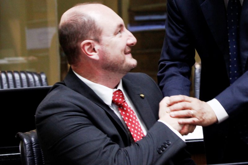 Mauro de Nadal &eacute; o novo presidente da Alesc – Foto: Eduardo Guedes/Ag&ecirc;ncia AL/ND