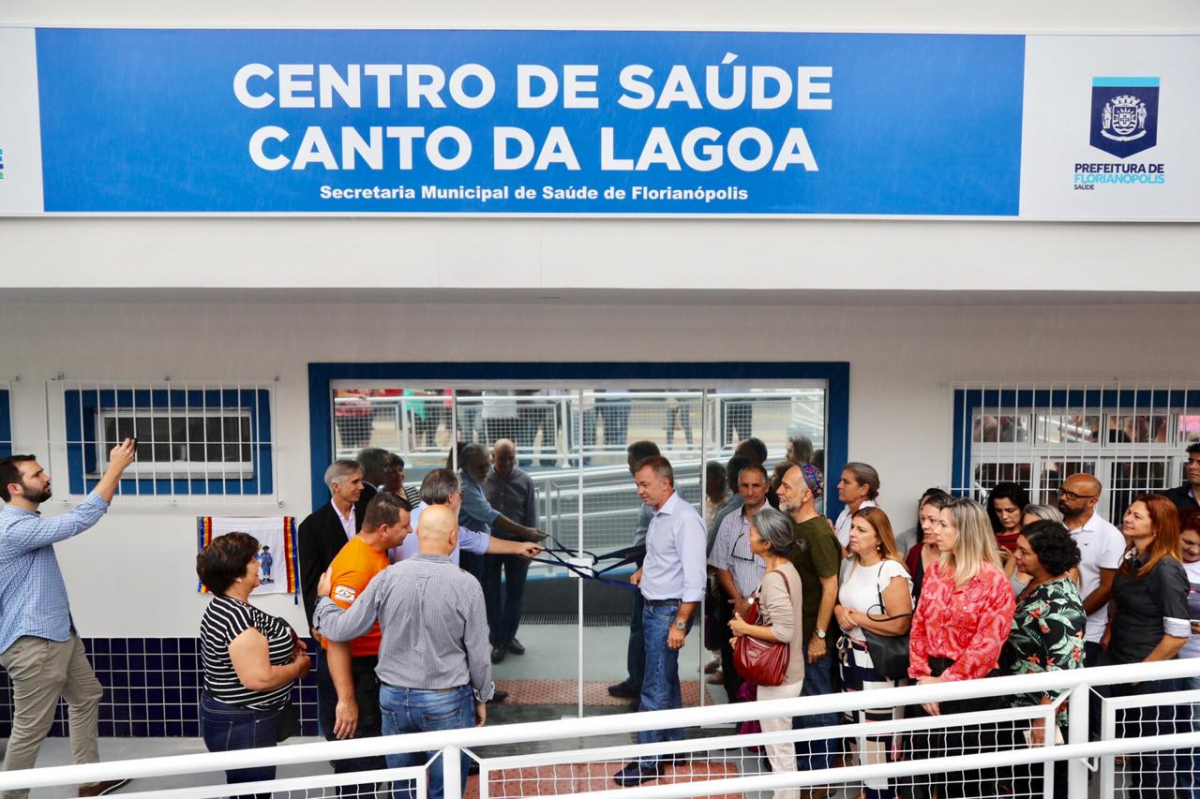 Após anos de espera, posto de saúde do Canto da Lagoa é inaugurado em Florianópolis ND Mais Após anos de espera, posto de saúde do Canto da Lagoa é inaugurado em Florianópolis ND Mais