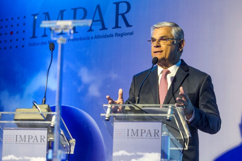 Ex-governador Eduardo Moreira defende que abertura de di&aacute;logo com o PSDB para compor com o MDB a chapa encabe&ccedil;ada pelo governador Mois&eacute;s&nbsp; – Foto: Marco Santiago/ND