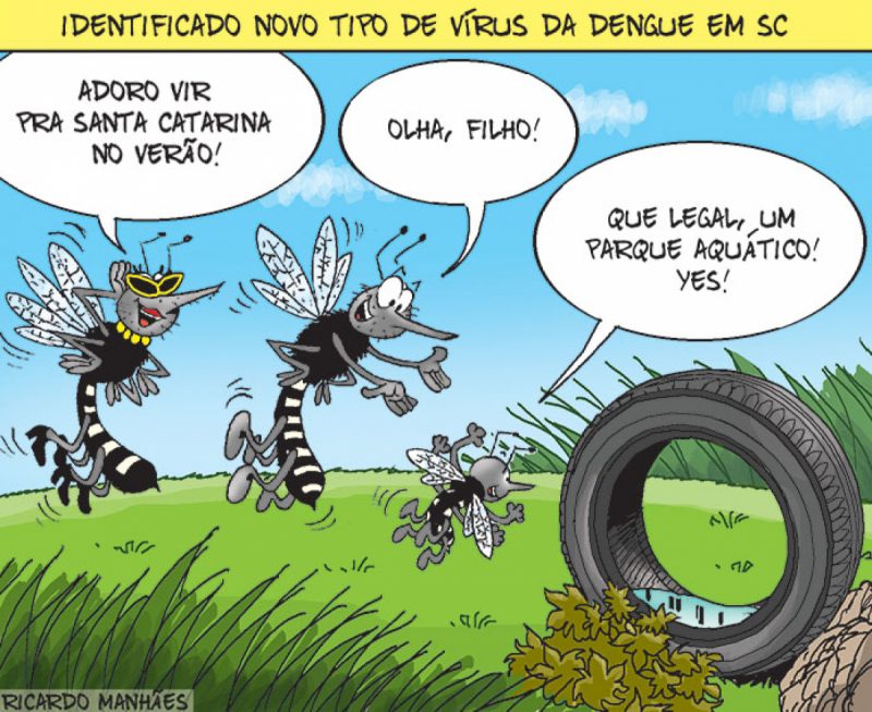 Identificado novo tipo de vírus da dengue em SC