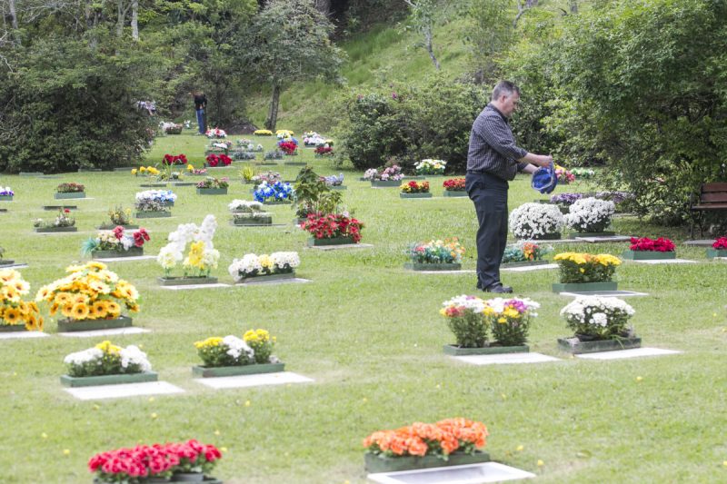Cemit&eacute;rio Jardim da Paz, em Florian&oacute;polis – Foto: Arquivo/Marco Santiago/ND