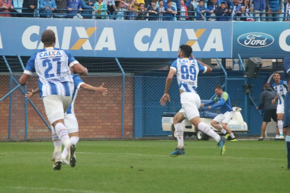 Getúlio marcou mais um gol pelo Avaí; no empate diante do Londrina - Avaí FC/divulgação