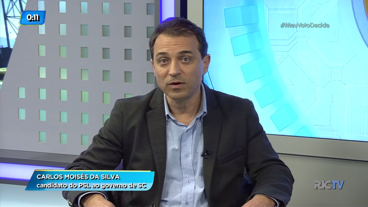 Entrevista de Moisés em agosto - Reprodução/ND