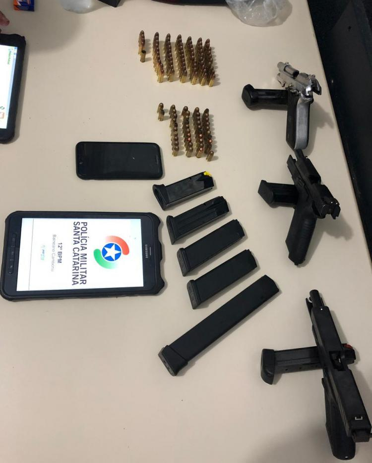 Armas são entregues na Polícia Civil - Divulgação/ND