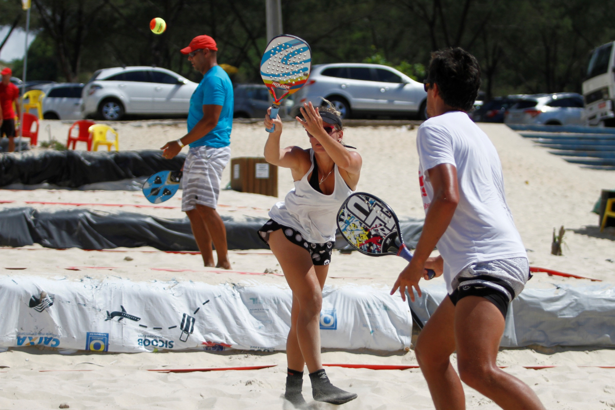 Competição reunirá grandes estrelas do Beach Tennis na América do Sul - Daniel Queiroz/Arquivo/ND