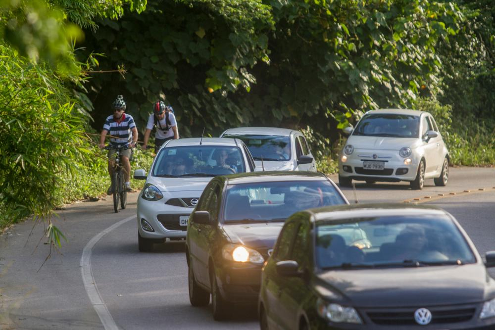 Trânsito segue complicado no Morro da Lagoa - Flávio Tin/Arquivo/ND