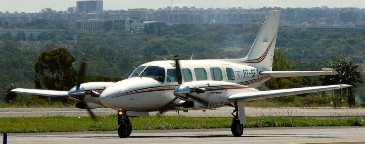 CITATION (PP-ESC): jato foi fabricado em 1989 e tem alto custo de manutenção - Reprodução/ND