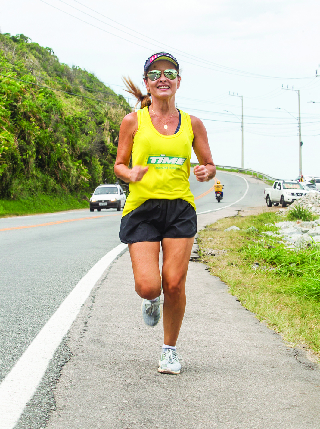 Para correr, com tranquilidade, Ivana Corte sugere a Beira-mar Norte e Jurerê Internacional - Marco Santiago/ND