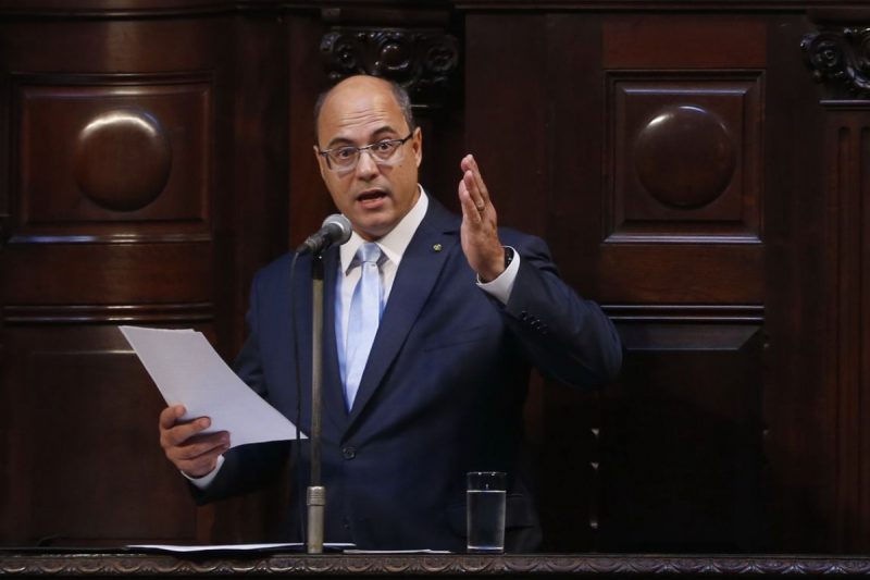 Foram apreendidos tr&ecirc;s computadores e celulares de Wilson Witzel – Foto: Tomaz Silva/Ag&ecirc;ncia Brasil