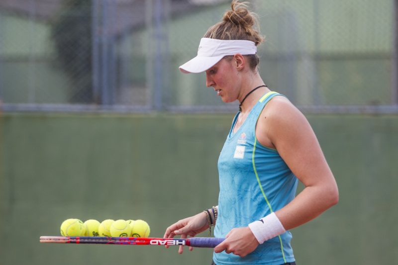 Bia Haddad venceu o principal torneio da sua carreira neste domingo – Foto: Marco Santiago/arquivo/ND