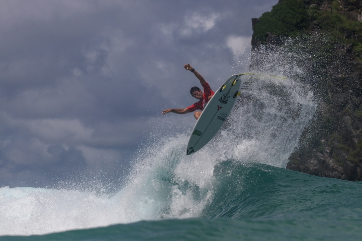 Yago Dora fez mais uma final. Foto Daniel Smorigo/WSL/Divulga&ccedil;&atilde;o