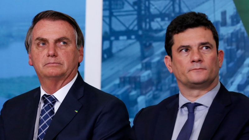 Moro disse que a &uacute;nica condi&ccedil;&atilde;o colocada para aceitar o cargo de ministro foi uma “pens&atilde;o” caso algo lhe acontecesse.&nbsp; Foto: Carolina Antunes/PR&nbsp;