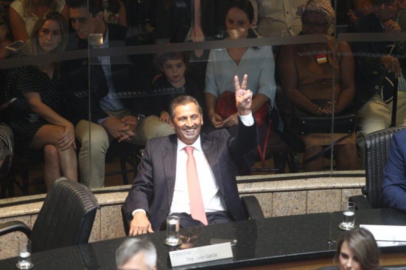 Deputado Julio Garcia foi eleito presidente da Alesc para o biênio 2019-2020 – Foto: Marco Santiago/ND