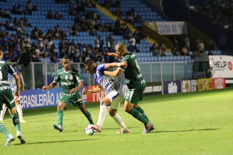 Último confronto entre Avaí e Palmeiras em 2019