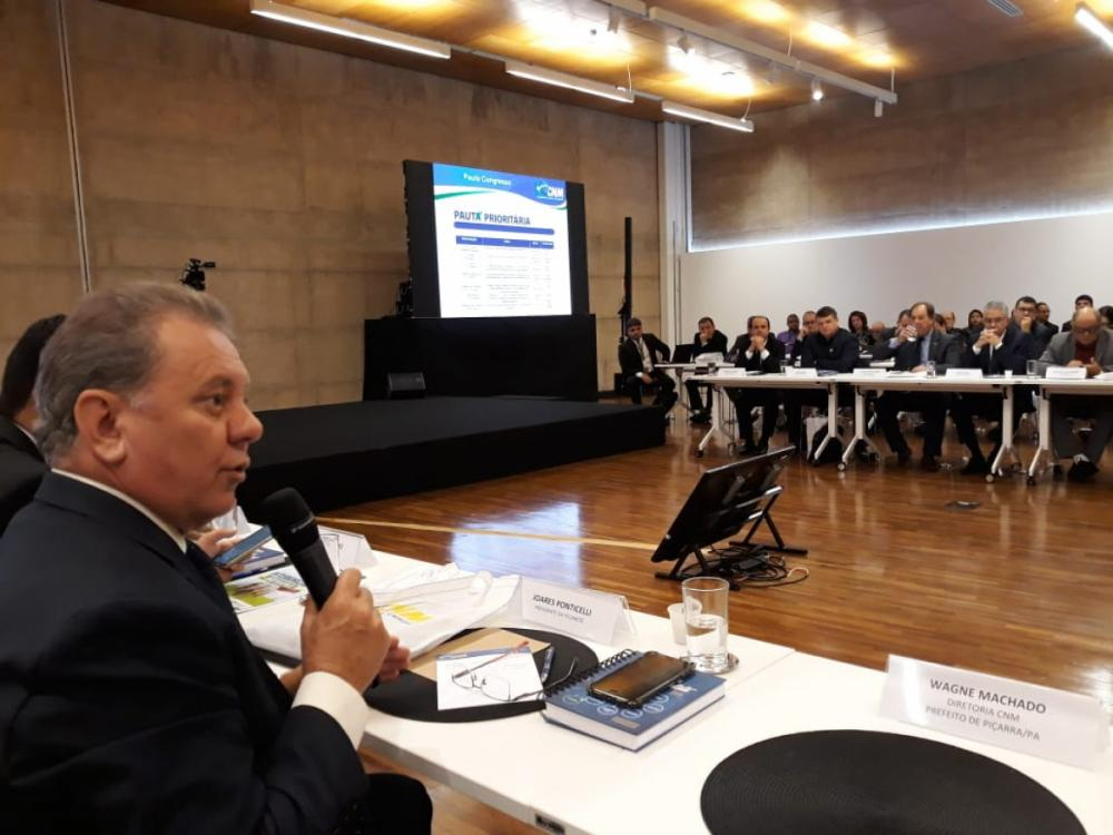 Joares Ponticelli cumpriu agenda nesta terça, em Brasília - Divulgação/ND