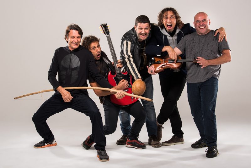 O tradicional grupo Dazaranha é uma das atrações do Dia Mundial do Rock – Toia Oliveira/Divulgação/ND