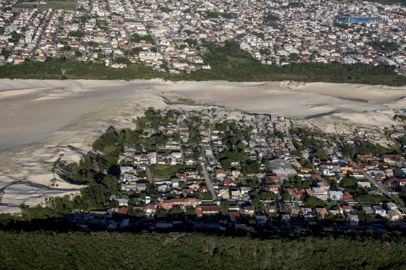 Favela do Siri, nos Ingleses, Norte da Ilha, em Florianópolis &#8211; Foto: Daniel Queiroz/ND